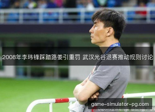 2008年李玮锋踩踏路姜引重罚 武汉光谷退赛推动规则讨论